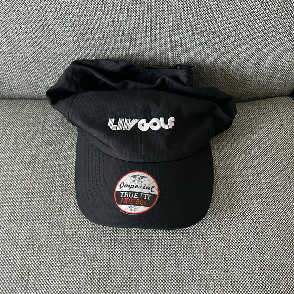 Unisex LIV golf pga tour adjustable imperial hat new rare adult